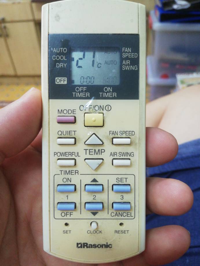 樂信rasonic冷气空调遥控器通用