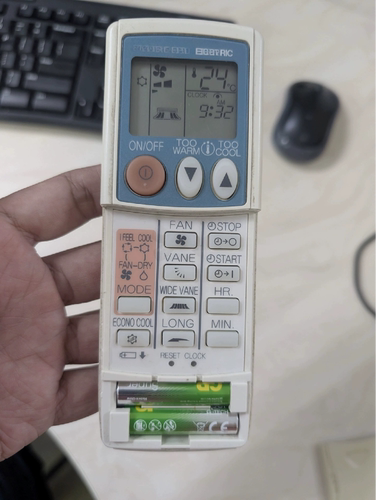 适用三菱空调遥控器KM04A KP3AS KP3BS KP2BS KP2CS KP2DS 英文