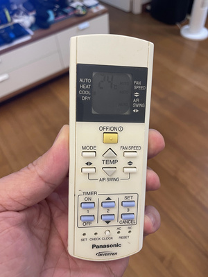 英文適用松下冷氣機遙控器A75C3010 A75C3300 3935 3708 4185全新