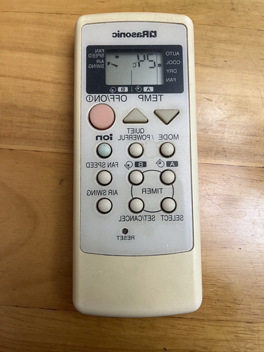 英文声乐通用空调遥控器