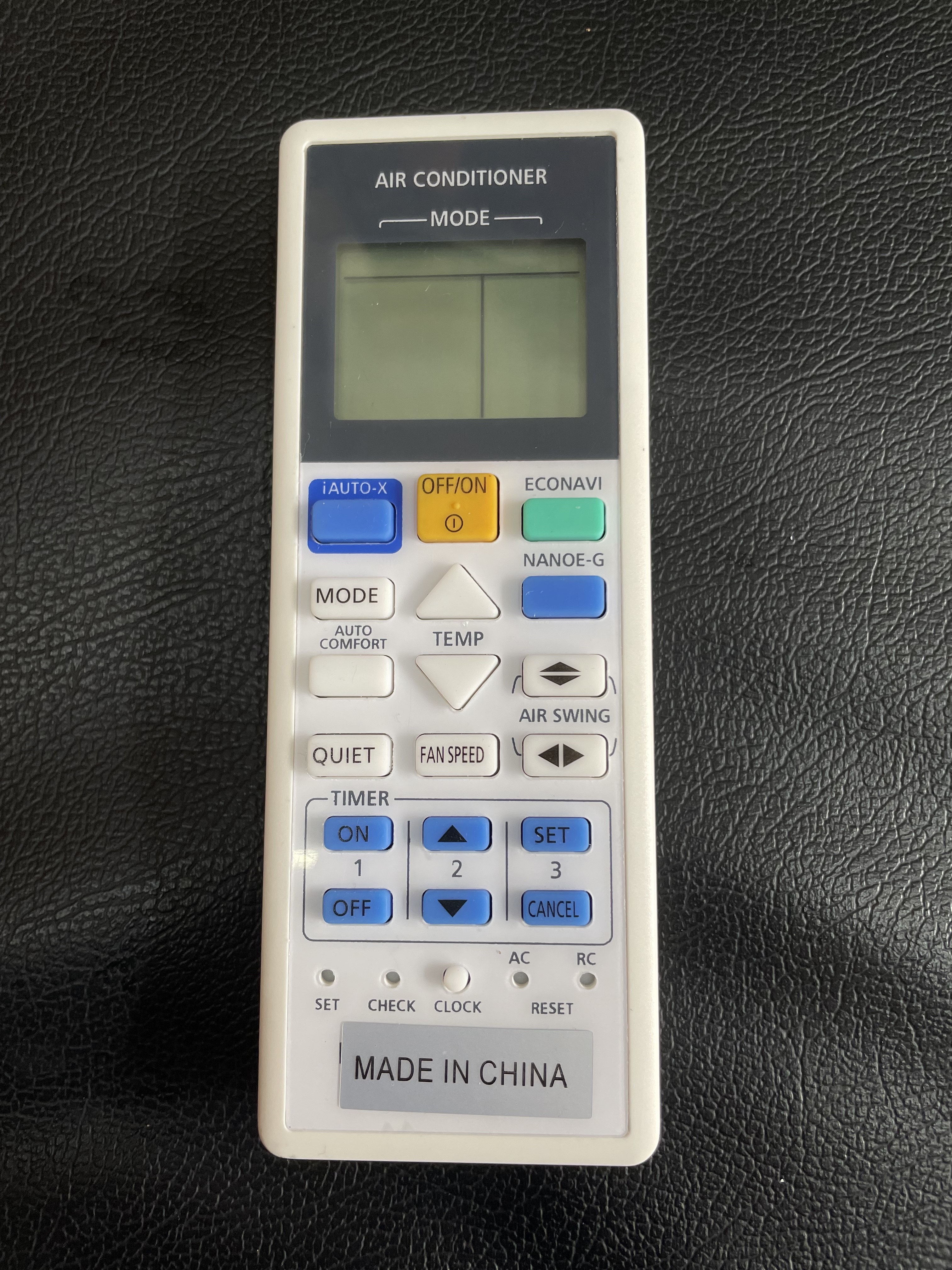 适用英文版松下空调遥控器CS-RE9SKA RE12SKA RE18SKA RE24SKA