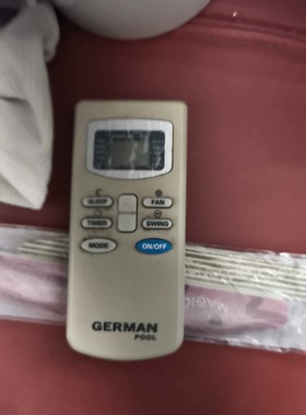 英文GERMAN POOL空调遥控器GYKQ-03 GYKQ-34 窗口机挂机柜机通用