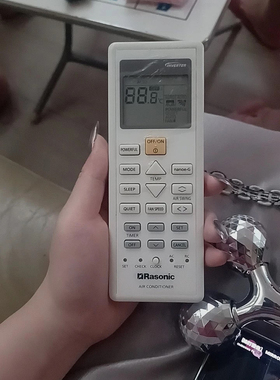 樂信Rasonic冷气机空调遥控器 02430 13010 英文冷暖通用适用