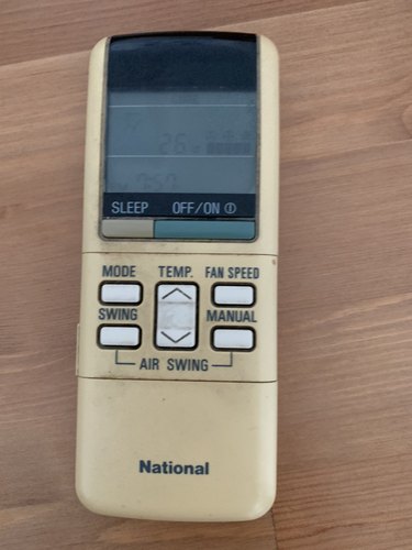 National松下空调遥控器A75C598 602 CS-C241KA 975KW 通用全新