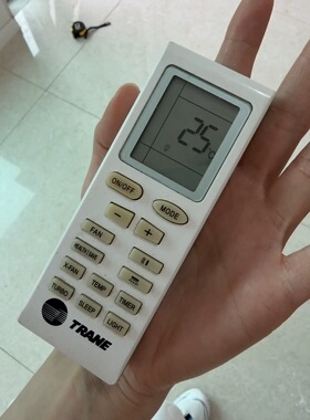 适用TRANE特灵空调遥控器 YB1F6  4MCW3512FABA 英文版通用香港