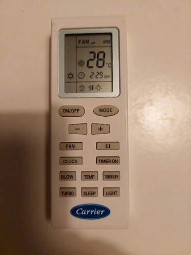 适用Carrier 开利空调遥控器 YB1FA4 YB1F2 42LFC018708 全新通用