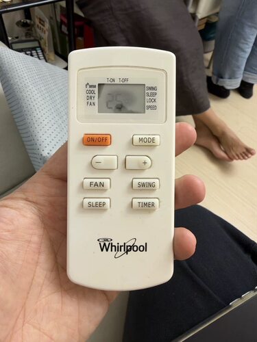 适用Whirlpool惠而浦空调遥控器YX1F YX1F1 YX1F2 YX1F3 全新