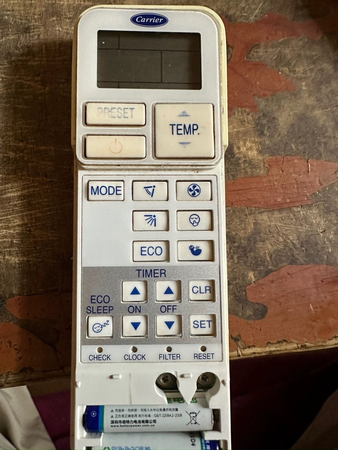 适用于开利中央空调遥控器一拖一RAS-22N3KCV(HK)1 全新