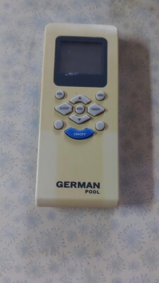 适用香港德國寶 GERMAN POOL 空调遥控器款式一致通用全新英文版