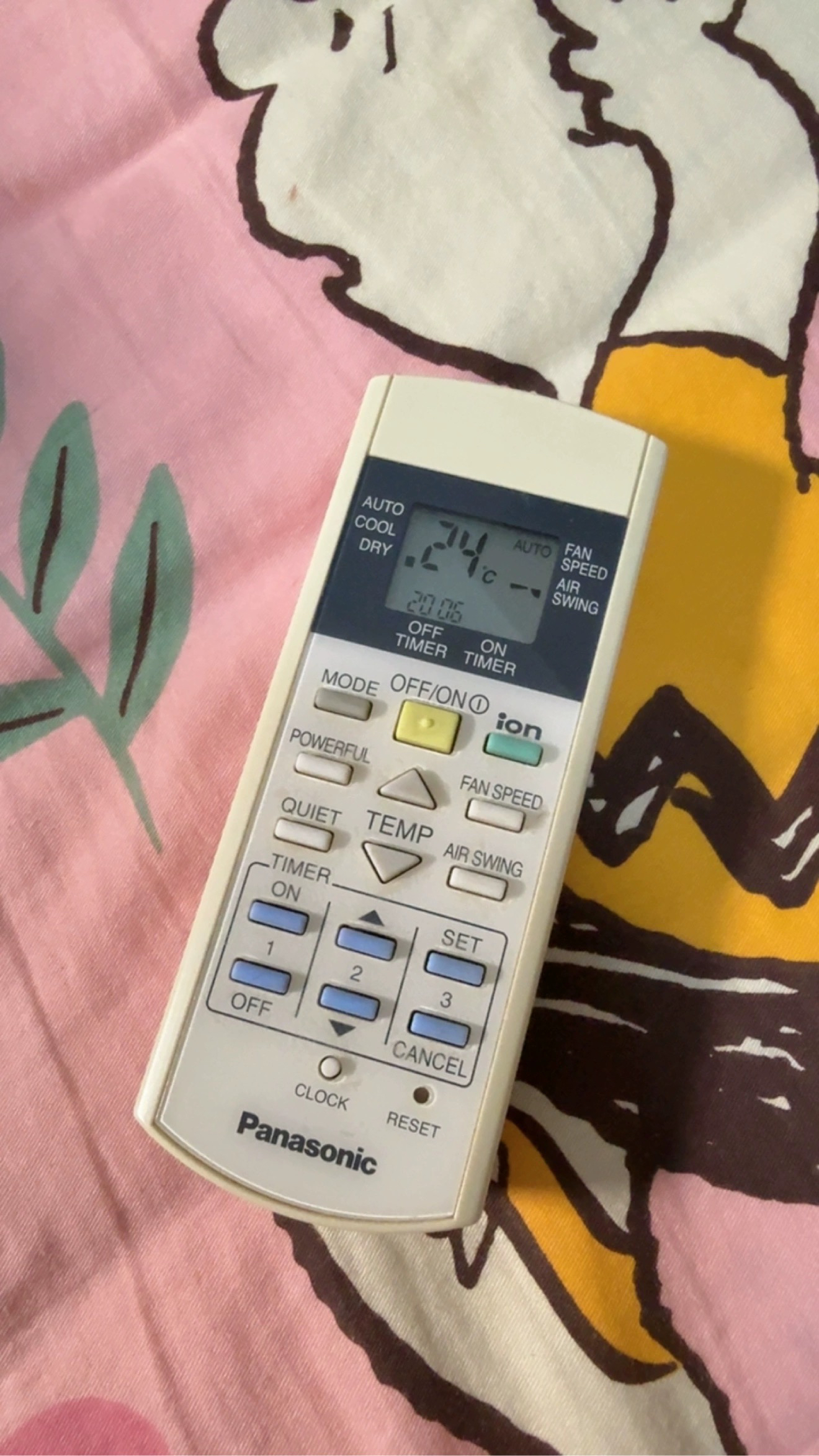 适用香港 Panasonic松下空调遥控器 A75C2650 A75C2606 A75C2632
