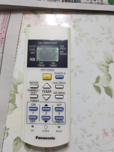 适用Panasonic松下空调遥控器 CS-V7RWA V9RWA V12RWA  全新通用