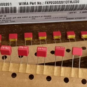 WIMA薄膜发烧电容器FKP2同100v