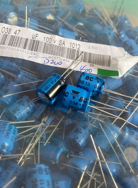 100V47UF 47UF100V VISHAY-BC音频滤波电解电容器 GRC 10*12