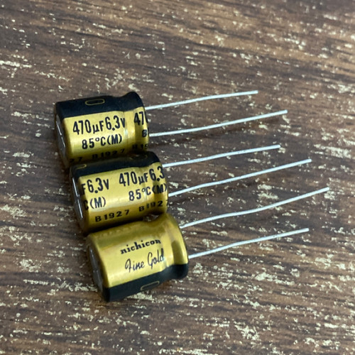 6.3V470UF 470UF 铜脚尼吉康FG音频电解电容器10*12 6.3V