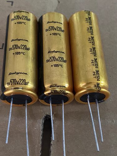 发烧胆机金壳电容570V220UF