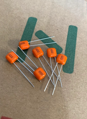 222/2200PF/P 100V 日精NIS APS 橙色音频薄膜电容器 金属化进口