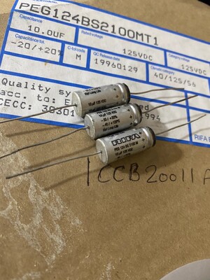 RIFA高温轴向电解电容器8*20