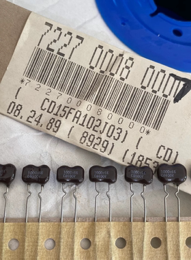 CD15FA102J03 100V1000PF/1NF 进口CDM银云母电容器 P6