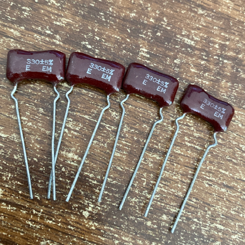 500V330PF大尺寸美国EM银云母电容器P10,331/330P