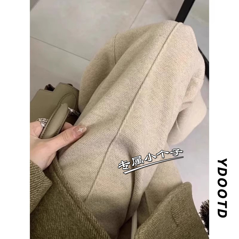 春季150cm九分小个子人字纹慵懒阔腿裤女秋冬小众垂感阔腿直筒裤9,女装/女士精品,休闲裤,淘宝优惠券,粉丝福利购,淘宝优惠卷