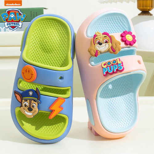 汪汪队正品儿童凉拖鞋夏柔软防滑
