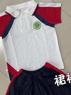 上海市嘉定方太小学秋冬套装 短袖POLO衫学生校服套装 冬季棉服