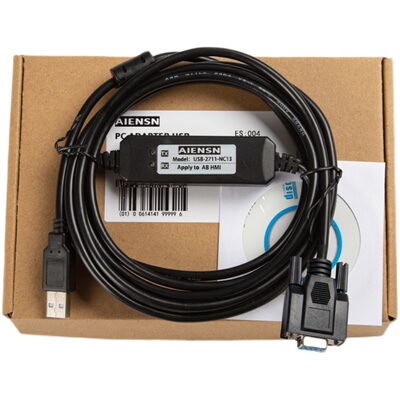 适用A-B PanelView触摸屏下载线 USB-2711-NC13 通讯线2711-NC14