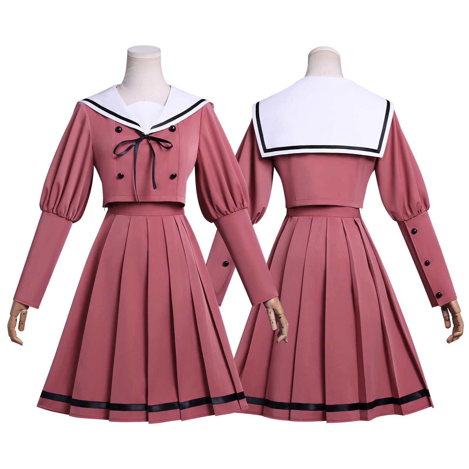 花熏凛然cos服和栗薰子cosplay熏香花朵凛然绽放动漫校服日常套装