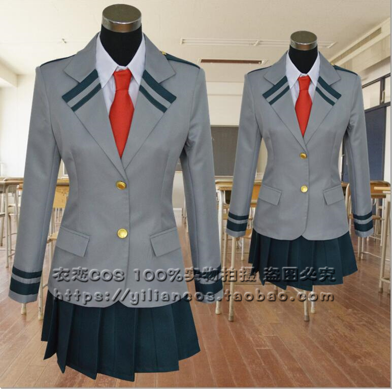 我的英雄学院丽日茶子梅雨cos服