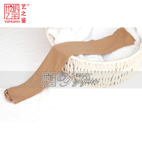 艺之鉴国产艺术体操踩脚裤袜（肉色）比赛训练袜