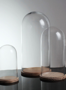 kaheku永生花防尘玻璃罩diy手办