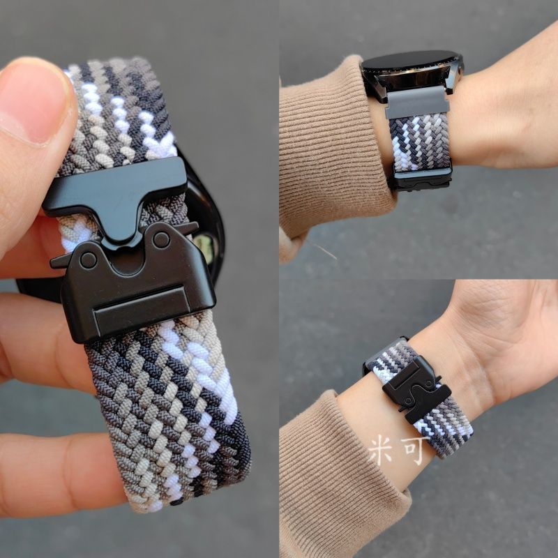 适用OPPO Watch X2Mini表带降落伞扣编织调节男女表带新款腕带