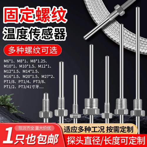 艺优PT100热电阻304材质定制