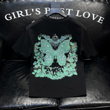 2026新款夏季男士烫钻高克重微阔T恤A315-XB11P75沙发图，男装T恤，电商A315