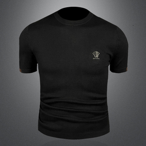 2026秋款男士短袖毛衣 针织衫毛衣 货号83135 P65 镂空图,男装针织衫/毛衣,电商A315