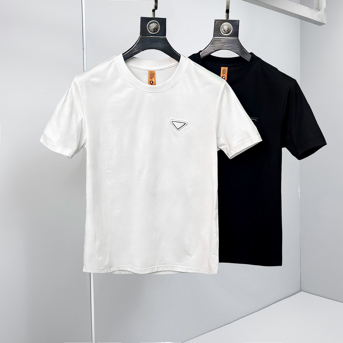 2026新款夏季男士丝光棉T恤长期供货A315-XB01P55白沙发图，男装T恤，电商A315