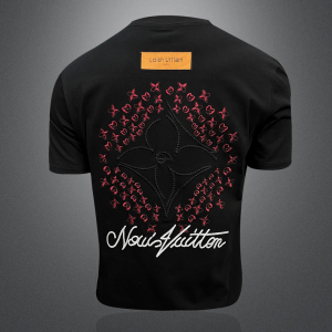 2026新款 夏季 男士刺绣T恤 A315-XB38818 P75 3D图，男装T恤，电商A315