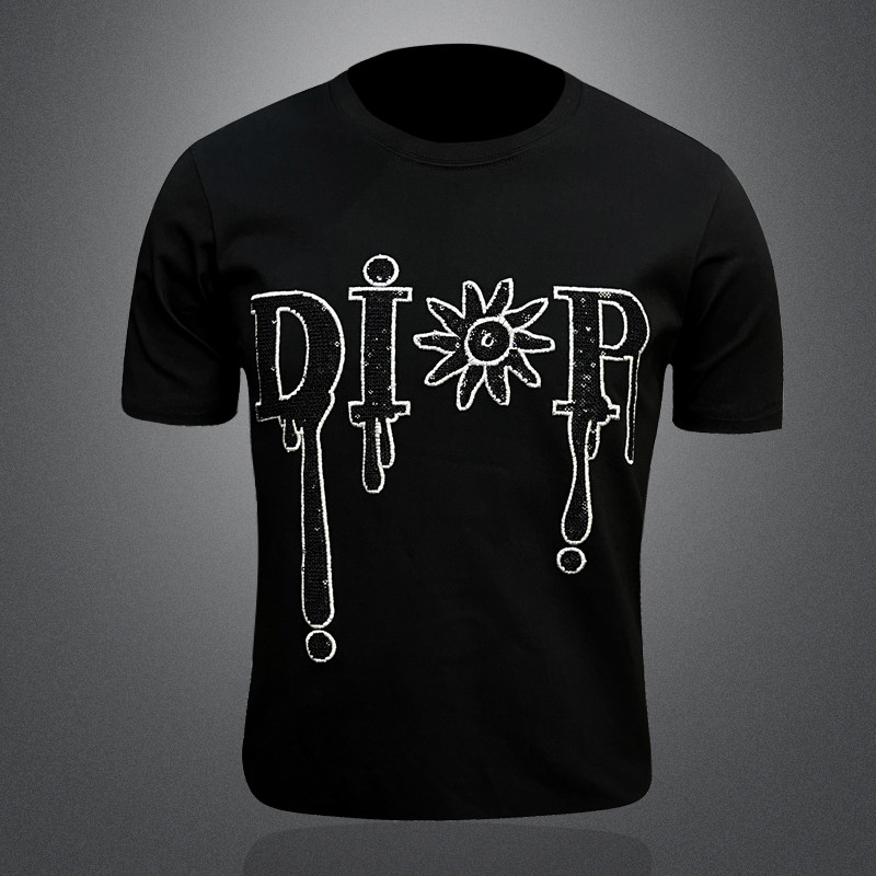 2026新款夏季男士刺绣T恤A315-XB38851P753D图，男装T恤，电商A315