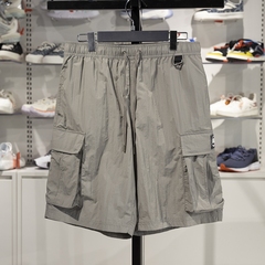 李宁运动短裤男子2025新款反伍吸湿排汗冰感宽松工装裤AKSV031