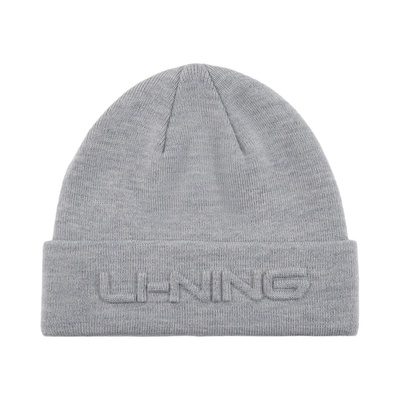 李宁男女通用保暖针织帽