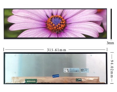 长条屏机箱副屏京东方显示屏DIY