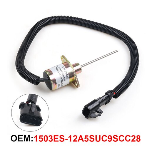 熄火电磁阀1503ES-12A5SUC9SCC28 V2203-DI SA-5019-12电磁阀配件