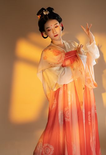 剑网3真丝织金钻石纱七秀粉汉服