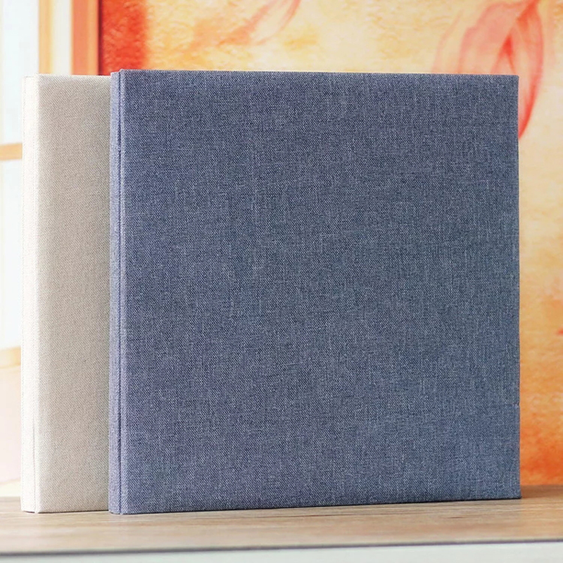 相册影集家庭复古粘胶相簿粘贴式覆膜相册5/6/7/8/9/10寸混装通用