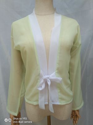 上襦单件女款齐胸对襟春樱汉服