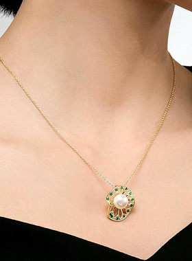 时尚新颖气质迷人清新荷叶设计