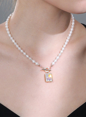 戴拉时尚优雅高级感淡水珍珠项链