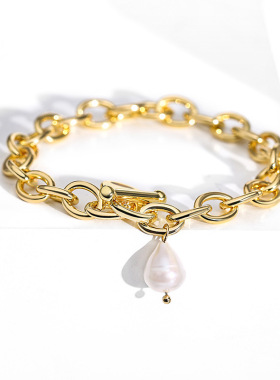 小众珍珠吊坠高级感礼物手链