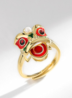 复古中国风时尚老虎头开口可调