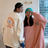 21情侣装秋装字母印花情侣卫衣女宽松百搭外套G947P35女类，女装短外套，电商A339